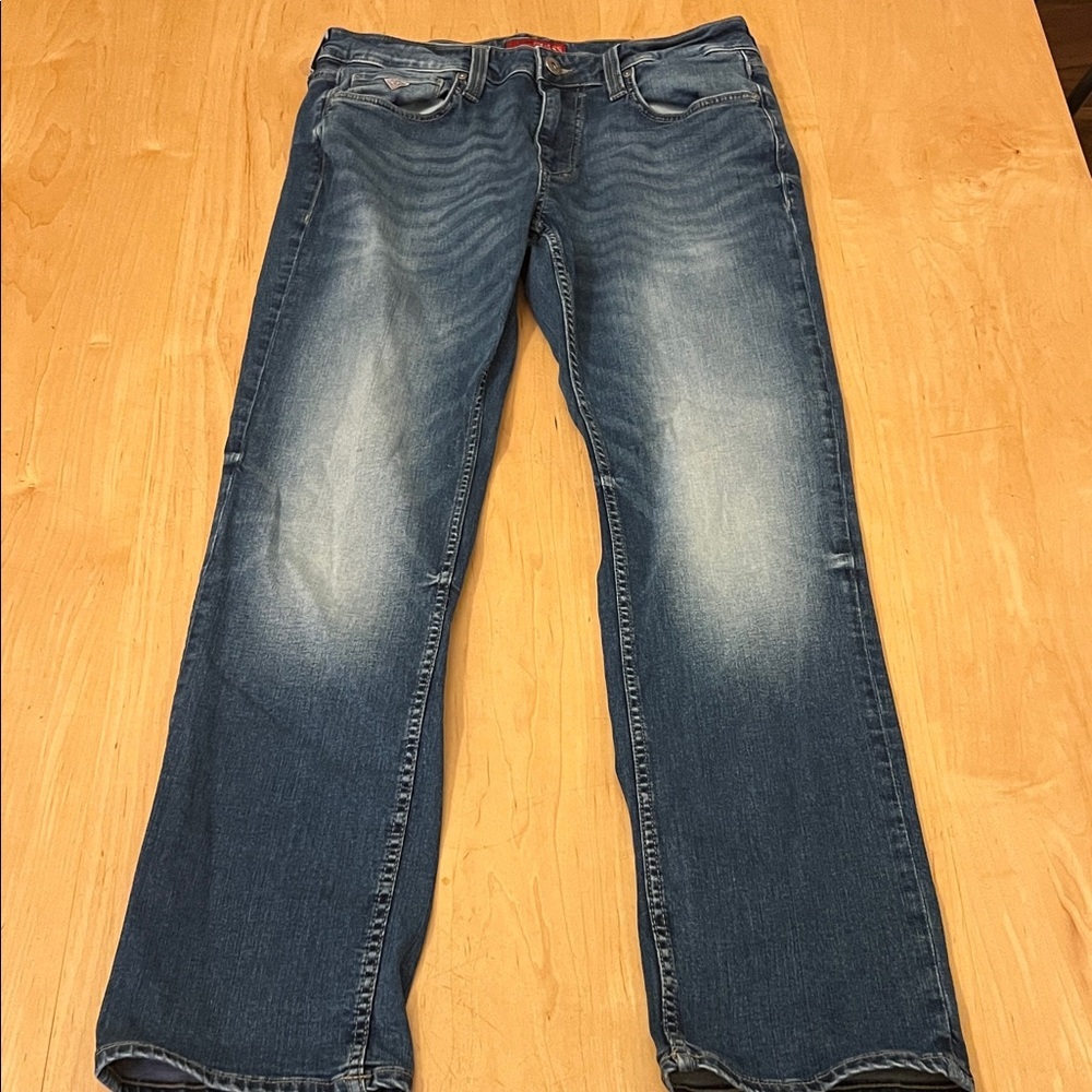 Guess Men's Denim Blue Jeans
